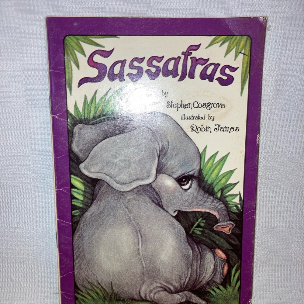 'Sassafras' Children's Vintage Soft Cover Book
